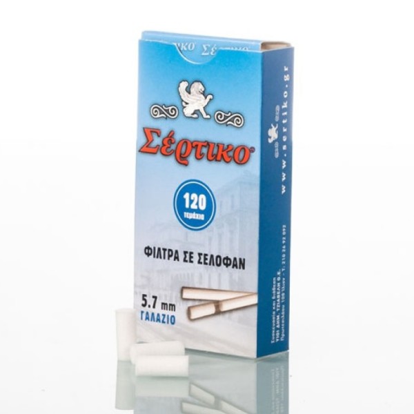 Σέρτικο Φιλτράκια Ultra Slim 5.7mm Γαλάζιο - Χονδρική